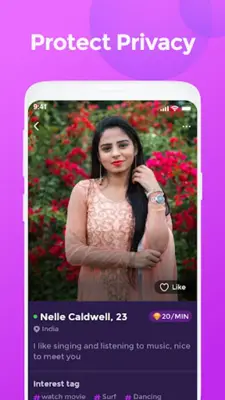 Pyaarkar Video Call& LiveChat android App screenshot 1